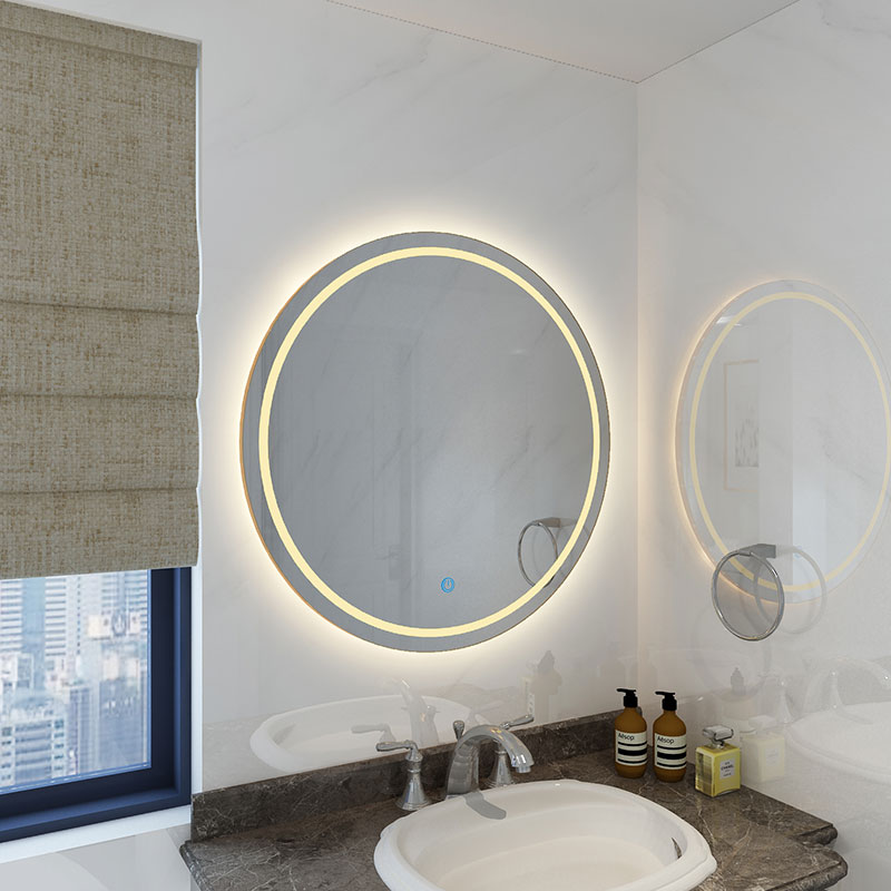 4004 LED Bathroom Round Mirror