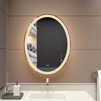 Custom 3022 VOXITA Oval Bathroom Wall Mirror With Lights
